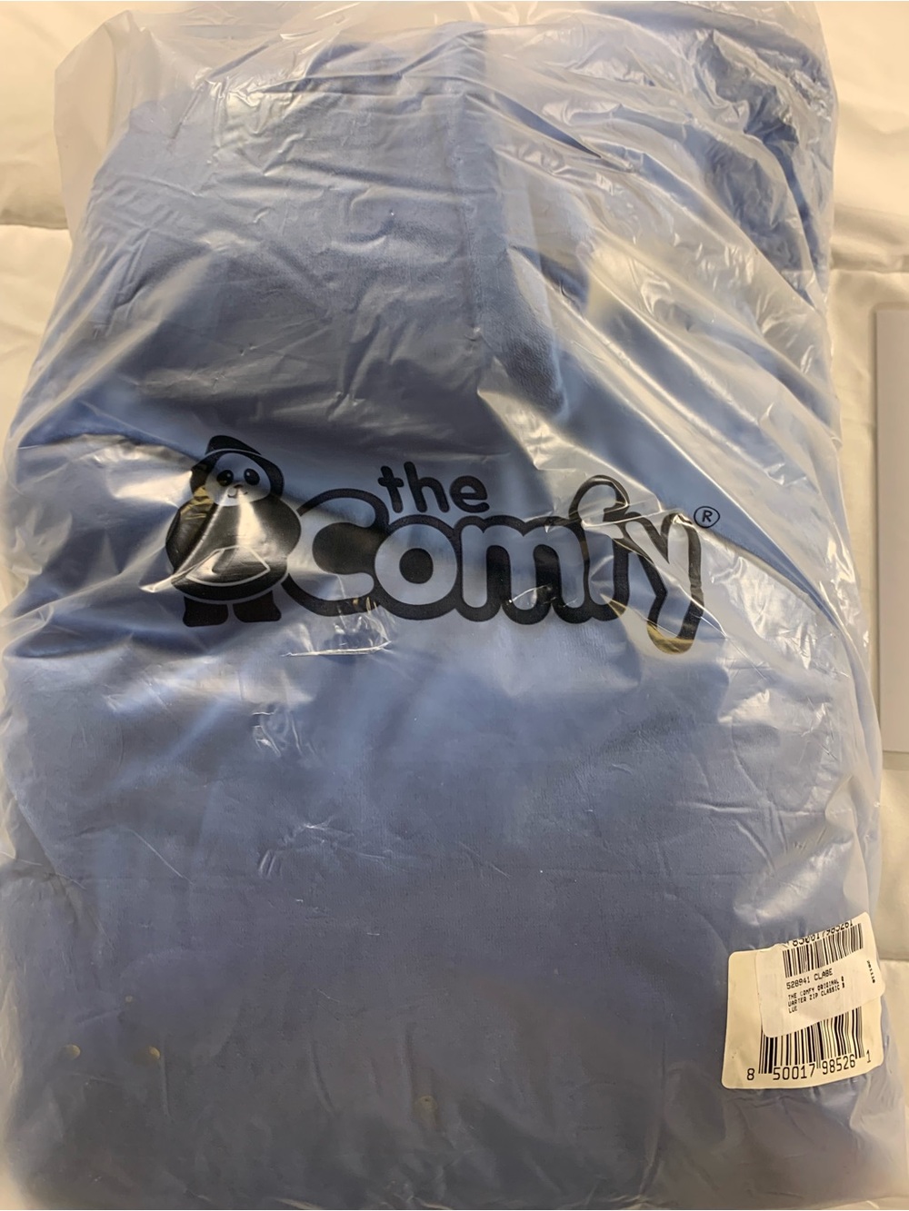 New in package THE COMFY original wearable blanket with hood unisex one size